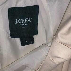 J.Crew Cream Suiting Blazer